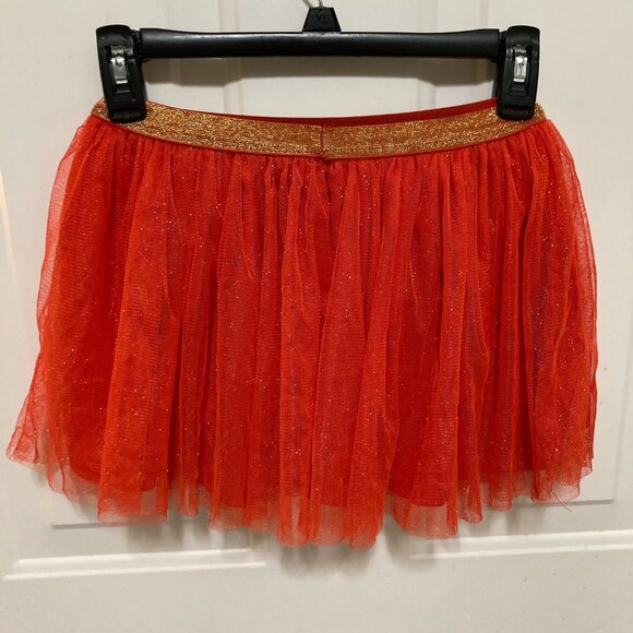 Last Chance! 🔥 DC Super Hero Girl Red Gold Skirt built in Shorts MUST BE BUNDLED - Picture 2 of 8